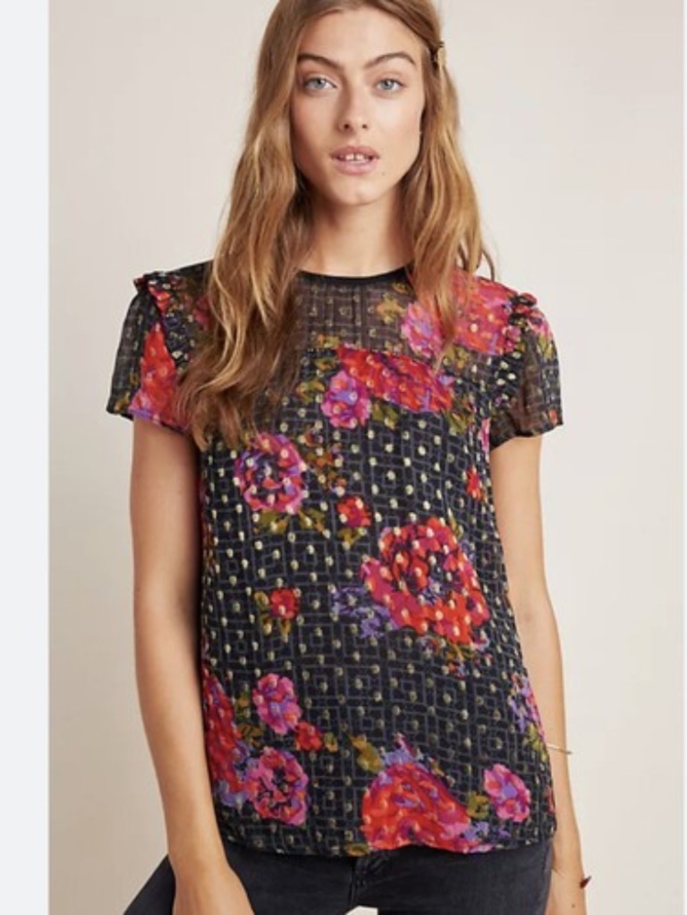 Anthropologie Fiorella blouse